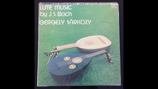 J.S. Bach - Gergely Sárközy - Lute Music  vinyl LP album (LP record)