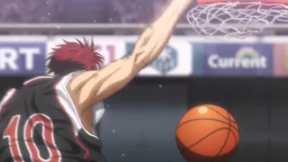 Kagami's  Final Dunk against Rakuzan - Kuroko No Basket