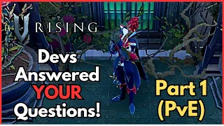 MIND-BLOWING Revelations: V Rising Developer Talks 1.0 w/ Jeremy Bearson | Part 1 (PvE Questions)