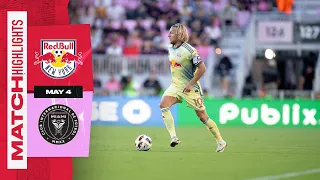 Match Highlights | New York Red Bulls vs. Inter Miami CF | May 4, 2024.