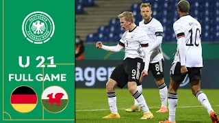 Germany vs. Wales 2:1 | Full Game | U 21 Euro Qualifier