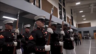 Marine Barracks Washington Silent Drill Platoon Performance