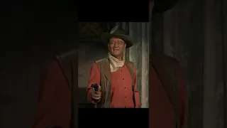 The Duke John Wayne ambush scene 💥🔫 | "El Dorado" 1966