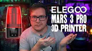Elegoo Mars 3 Pro 3D Printer: Tutorial, Safety, and Review!