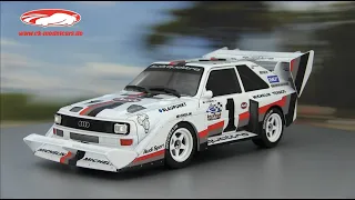 ck-modelcars-video: Audi Sport quattro S1 E2 #1 Winner Pikes Peak 1987 Walter Röhrl, CMR