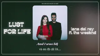 Vietsub - Lyrics || LUST FOR LIFE - Lana Del Rey (ft. The Weeknd)