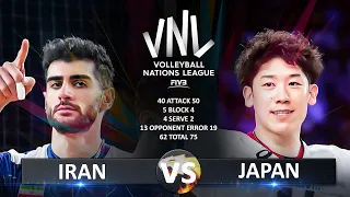 Iran vs Japan | Men's VNL 2024