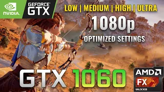 GTX 1060 6GB + FX 8350 4.4GHz ~ Horizon Zero Dawn Benchmark | Patch 1.11.1 | All Settings +Optimized