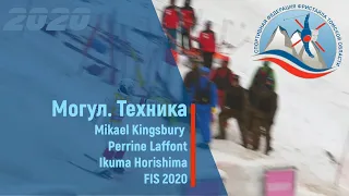 Могул. Техника. Mikael Kingsbury, Perrine Laffont, Ikuma Horishima (FIS 2020)