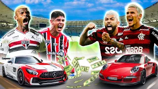 Atacantes do Flamengo x Zagueiros do São Paulo: Quem tem os melhores carros? Final da Copa do Brasil