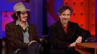 Johnny Depp makes Tim Burton cry