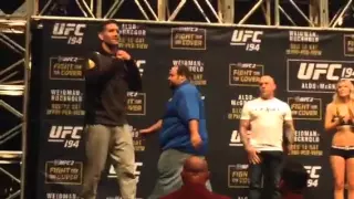 Chris Weidman Luke Rockhold weigh-in