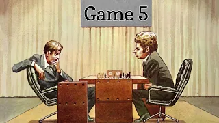 Spassky blunders like a newbee / World Chess Championship 1972  Spassky vs Fischer game 5