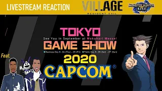 Capcom TGS 2020 LIVE REACTION Monster Hunter & RE VIII DavidCast Live feat. KatanaRikku