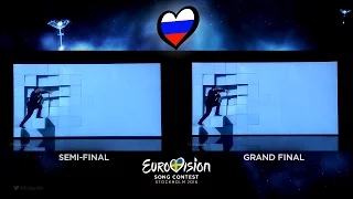 Sergey Lazarev - You Are The Only One | Semi-Final vs Grand Final (Russia - Eurovision 2016)