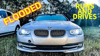 Hurricane Ian Flooded BMW 328i Convertible from Copart. Salvage auction. I won it only for $1500