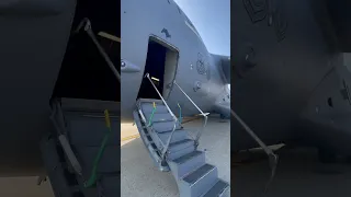 🚀 Step aboard the C-17 | An inside look at the jet! 🫎✈️ #C17 #Aviation