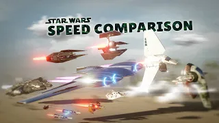 SPEED COMPARISON 3D | Star Wars