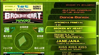 Dance Dance Revolution EXTREME Song List