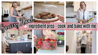 *NEW* GLUTEN FREE GROCERY HAUL 2021 INGREDIENT PREP + COOK WITH ME / TIFFANI BEASTON HOMEMAKING SAHM