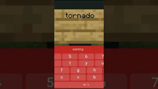 How To Spawn Tornado In Mcpe (No Mods)