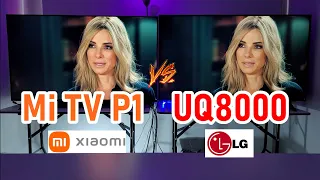 Xiaomi Mi TV P1 vs LG UQ8000: Smart TVs 4K con HDR -  Ninguno tiene HDMI 2.1