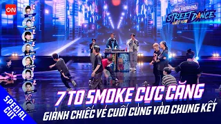 Trận đấu 7 To Smoke nghẹt thở giành chiếc vé cuối cùng vào chung kết Street Dance Việt Nam