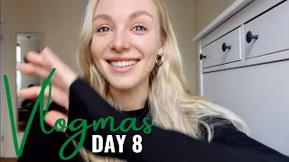 The Best News Ever (and a full day of eating) // VLOGMAS DAY 8 //