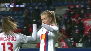 Ada Hegerberg Goal vs Soyaux. (1-0) 🔴🔵