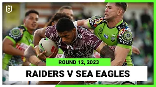 Canberra Raiders v Manly-Warringah Sea Eagles | NRL Round 12 | Full Match Replay