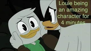 Louie being a spectacular character on Ducktales for 4 minutes and 19 seconds