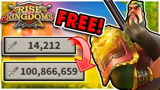 "How I Got 100M POWER as F2P in Rise of Kingdoms" Rise of Kingdoms F2P Guide & Tips with Chee!