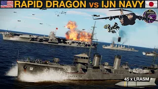 C-17 With Rapid Dragon vs Entire IJN Pearl Harbor Carrier Group (WarGames 127) | DCS