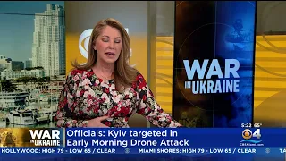 Kyiv Targeted In Early Morning Drone Attack By Russia