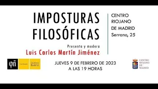 Imposturas filosóficas | Luis Carlos Martín Jiménez