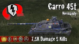 Carro da Combattimento 45t  |  7,5K Damage 5 Kills  |  WoT Blitz Replays