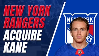 The New York Rangers Acquire Patrick Kane! My Thoughts & Opinions!