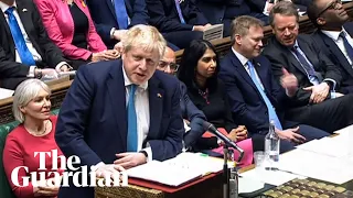 PMQs: Boris Johnson answers questions in parliament on Ukrainian refugees – watch live