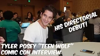 TYLER POSEY ON FINAL SEASON OF "TEEN WOLF" @ SDCC 2017 (INTERVIEW)