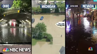 Severe rain and flooding sweeps U.S. with 20 million on alert