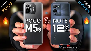 POCO M5s VS Infinix Note 12 G96  | Camera | Body | AnTuTu Benchmark | Display | Full Comparison.