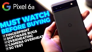 Pixel 6a : Real life Battery, Heating, Fingerprint & 5G Test | 2023