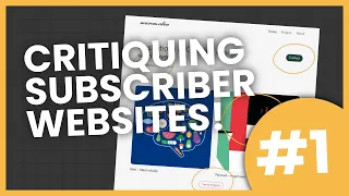 Critiquing Subscriber Websites! Ep. 1