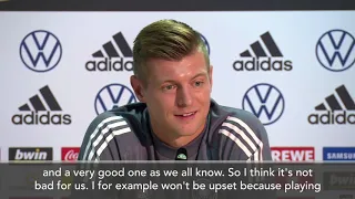 'I won't be upset if Messi leaves Barca' - Kroos happy for Real Madrid.