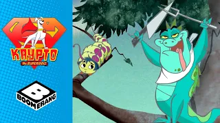 Krypto the Superdog | Caterpillar in Trouble | Boomerang UK