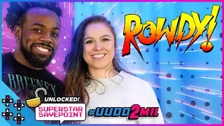 RONDA ROUSEY gets ROWDY on UpUpDownDown!!! – Superstar Savepoint