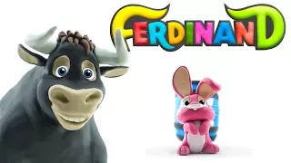 Ferdinand movie. Play doh parody. Stop motion animations. Cartoon for kids