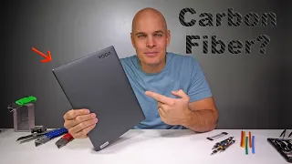 FINALLY a new Laptop! - They say it has Carbon Fiber?...