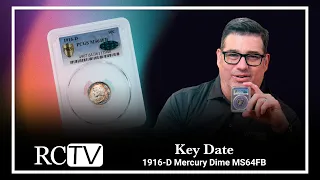 Key Date: 1916-D Mercury Dime MS64FB