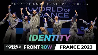 Identity | 1st Place Team | FrontRow | World of Dance France 2023 | #wodfr23